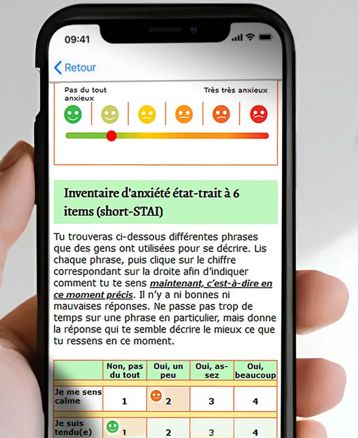 ePRO Medsharing sur mobile